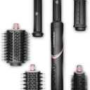 SRI StyleWrap Pro 7-in-1 Coanda Air Hair Multi Styler and Dryer Brush with Negative Ions, Lighter and Foldable Design, Quiet Brushless Motor, Aviation-Grade Aluminum, Memory Function