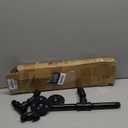 Wall Mounted Clothes Rack 38.4in, Industrial Pipe Wall Mount Clothing Rack, Heavy Duty Iron Garment Racks, Space Saver Multi-purpose Hanging Rod for Laundry Room, Closet Storage, 1 Pack