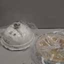 Cast Iron Enameled Dutch Oven Pot with Lid for Bread Baking, Bread Oven, 6 Quart, White