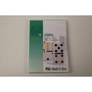 Alpha Single-Digit Addition and Subtraction Dvd - Math-U-See