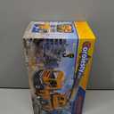 Large Crane Truck Toy with Extendable Crane Arm, Lights & Siren Sounds, Assemble & DIY Truck Engineering Vehicle Toy for Boys Girls Christmas Birthday Gifts Kids Toys for 3 4 5 6 7 8 Years Old