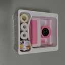 Instant Print Camera for Kids,2.4 Inch Screen Kids Instant Cameras, Christmas Birthday Gifts for Girls Age 3-12, Portable Toddler Toy for 3 4 5 6 7 8 9 10 Year Old Girls Boys Pink