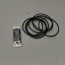 8 Pack Floral Hoop 4 Inches Metal Rings for Crafts Macrame Rings Hoop Wreath Dream Catcher Rings DIY Wreath Candle Rings Wreaths Craft Hoops, Black