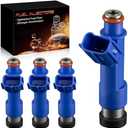 YZHIDIANF 23250-21040 High Performance Fuel Injectors For:-Toyota Yaris 2006 2007 2008 2009 2010 2011 2012 2013 2014 1.5L L4 Performance Fuel Injectors Set of 4 Replace OE# 2320921040, 84212333