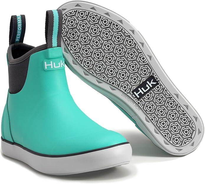 HUK Girls' Rogue Wave Deck Shoes, 5