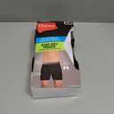 Hanes Men's Stay Dry Pouch Boxer Briefs, Performance Stretch Boxer Brief With Leak Protection, 3-pack (Black, S)