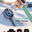Travel Essentials for Apple Watch Charger,Cruise Vacation 2026 Camping Essentials,iPhone Charger,Multi Charging Cable,3 in 2 Charging Docks for iWatch Series 11-2/Ultra,iPhone 17-12,Car