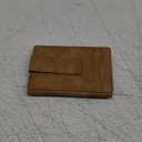 BULLIANT Magnetic Closure Slim Wallet-Genuine Leather Front Pocket Wallet for Men,RFID Blocking,Holds 12 Cards and Money Clip (Tiger Eye4654)