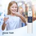 GLACIER FRESH Replacement for RPWFE, RPWF (Built-in CHIP) Refrigerator Water Filter, Compatible with GFE28GYNFS, GFE28GELDS, PFE28KELDS, PFE28KYNFS, GFD28GELDS, PWE23KELDS, PWE23KMKES, 3 Pack
