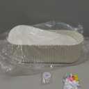 FABROK Cable Management Box with 10 Cable Ties, Cable Organizer Box for Power Strips, Surge Protectors, Chargers, Adapters, TV Computer Wires Cable Hider Organizer Box for Home/Office (Large/White), 16x 6 inch