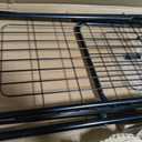 Foldable Shopping Cart with Wheels, Metal Rolling Utility Crate