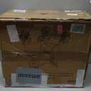 MAXWALK Walkers for Seniors, Rollator Walker with Seat, 12" Big Rubber Wheels All Terrain Rollator Walker with Backrest, Built-in Cable, Cup Holder, Foldable and Height Adjustment for Seniors, Purple