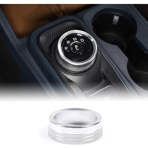 Car Gear Shift Switch Button Ring Trim Cover Compatible with Ford Maverick 2022-2024 Gear Knob Ring Cover Gear Shift Switch Knob Protect Cover Gear Shifter Head Button Decorative Interior Accessories