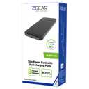 Zgear 10000 mAh Dual Port Power Bank with USB-C Port