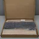 Necklace Display for Vendors, Foldable Necklace Holder with 66 Slots, 3 Tier Jewelry Display for Selling, Wood Jewelry Storage Organizer Stand with Black Velvet for Craft Show