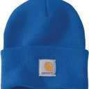 Carhartt Men's Knit Cuffed Beanie Closeout (Blue)