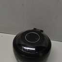 Ultrasonic Retainer Cleaner 45kHz Dental Cleaning Machine With 6 U/V Lights Adjustable Buzzer Alarm 200ML Capacity Black