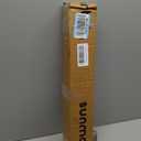 Cordless Zebra Blinds for Windows (22" W X 72" H, Black) Free-Stop Zebra Roller Shades Dual Layer Light Filtering Privacy for Day and Night, Light Control for Home, Bedroom, Office