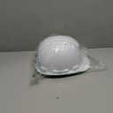 Glove Station Hard Hat for Men & Women - Construction Safety Helmet & Hard Hat, One Size with Padded 4-Point Ratchet Suspension, Non-Vented High-Density Polypropylene Shell (1 Pack, White)