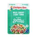 Chicken of the Sea Wild Caught Light Tuna in Spring Water, 2.5 Ounce Packets, 12-Count High Protein 100% Skipjack Tuna in Water Easy, Delicious, Nutritious Ready to Eat Meals (EXP 01/29/29)