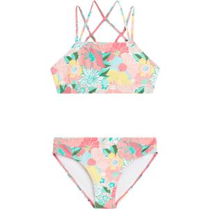 Kanu Surf Girls Aria Beach Sport UPF 50+ Mini Tankini Two Piece Swimsuit (12, Gianna Coral)