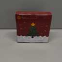 Christmas Tree Topper Star Warm White Light Christmas Tree Decor for Christmas Holiday Home Fit for General Size Xmas Tree, 8.7 Inch