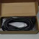 Surge Protector Power Strip - Nuetsa Flat Plug Extension Cord with 8 Outlets and 4 USB Ports, 15 Feet Power Cord (1625W/13A), 2700 Joules, ETL Listed, Black