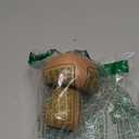 Mushroom Lamp, Rechargeable Touch Control Mushroom Night Light, Portable Dimmable Wooden Lamp for Kids Room, Bedroom, 3.9" H