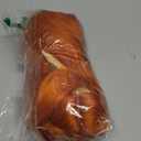 Baruisi Long Curly Wavy Orange Wigs for Women Side Part Natural Looking Synthetic Cosplay Hair Wig,Orange