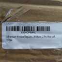 A-Premium Rear Driver Side Power Window Regulator with Motor (2-Pin)