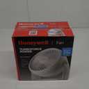 Honeywell TurboForce Air Circulator, Small Tabletop Fan, Quiet Personal Fan for Home or Office, 3 Speeds, 90 Degree Pivoting Head, White, HT-904