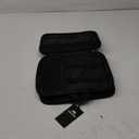 MATEIN Electronics Organizer Travel Case, Water Resistant Cable Organizer Bag for Travel Essentials, Gifts for Men, Storage Bag as Accessories for Phone, Cord, Tablet, Black (Medium, Antique Black)