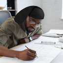 4 Pieces Unisex Dreadlock Cap, Black Long Hair Dreads Caps Head Wraps Hair Accessories Sleeping Loc Bonnet for Men and Women (Black)