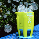 Maxx Bubbles Super Bubble Jet, Portable Automatic Bubble Machine for Kids, High Output Outdoor Fun Toy with Bubble Solution Included, Green