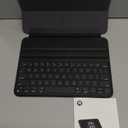 HOU Keyboard Case for iPad mini 7th (A17 Pro, 2024) & 6th (2021) 8.3-inch, Ultra Slim Folio Type of Keyboard, Power Display, Magnetic Protective Cover Support iPad mini 6/7 (Black)