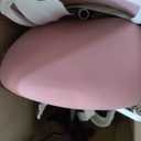 NEO CHAIR Office Desk Ergonomic Computer Mesh Chair with Lumbar Mid Back Support Adjustable Height Swivel Rolling Wheels Comfy Task Vanity Chair for Home Bedroom Study (Pastel Pink)