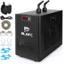42Gal Aquarium Chiller 1/10 HP 160L Quiet Compressor Refrigeration Hydroponic Cooling System Suitable for Aquariums Salamanders Coral Reefs Jellyfish