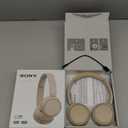 Sony WH-CH520 Wireless Headphones Bluetooth On-Ear Headset with Microphone, Cappuccino 
