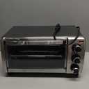 BLACK+DECKER TO1313SBD Toaster Oven, 15.47 Inch, Silver