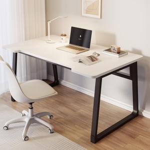 Computer Desk for Small Spaces,31.5 Inch Small Desk Office Table for Bedroom,White.