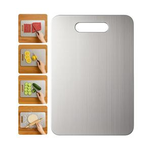 Titanium Cutting Board, 100% Pure Titanium Cutting Boards for Kitchen – Non Stick, Food-Grade, Hygiene & Durability Chopping Mat, Double Sided Chopping Board, Dishwasher Safe (13 x 9 Inch)