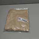 Womens Crewneck Sweatshirts Cropped Long Sleeve Tops Oversize Loose Fit Tee Side Slit Pullover Tshirt (Beige, XL)