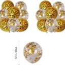 Cheetah Print Birthday Decorations for Girls 26 PCS Leopard Party Decorations with Happy Birthday Banner, Balloons, Cupcake Toppers, Cake Topper Party Supplies for Safari Jungle Theme