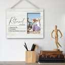 SRADMO Retired Definition Picture Frame,Happy Retirement 108 inch Tabletop Photo Frame Frames for Coworker Boss Women Men Teachers Nurse Mom,Going Away Gifts for Boss,Retirement Appreciation Gifts