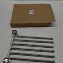 Alise Swing Out Towel Rack, Folding Hand Towel Bar 6 Bars Arm Towel Holder Towel Hanger for Bathroom Wall Mount, Space Saving Towel Rail, GDL8006-LS SUS304 Stainless Steel Brushed Nickel