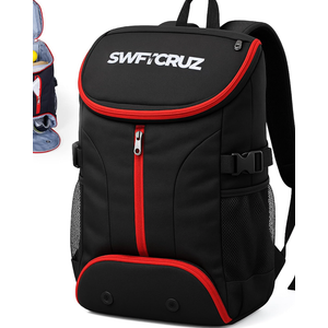 Tennis Bag, Tennis Backpack for Women and Men, Hold 2 Tennis Racket, Pickleball Paddles, Lightweight Oxford Tennis Racket Bag with Ventilated Shoe Compartment