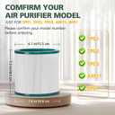 TP01 HEPA Replacement Filter Compatible with Dyson Tower Purifier Pure Cool Link TP01, TP02, TP03, AM11, BP01 Models, Compare to Part 968126-03, 2 Pack