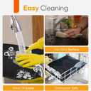 Heavy Duty Oven Liners for Bottom of Oven, Non Stick Teflon Liners for Electric or Gas Ranges, Reusable Mats for Electric Gas Microwave or Grill, BPA & PFOA Free Spill Guard, Kitchen Accessory