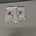 2 x Christmas Tree Decorations, Acrylic Christmas Tree Ornaments, Double-Printed Animal Hanging for Christmas Tree, Home Decor, Children's Gifts (Cow)