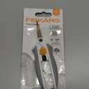 Fiskars Bypass Pruner with PowerLever, Lightweight Garden Shears, White